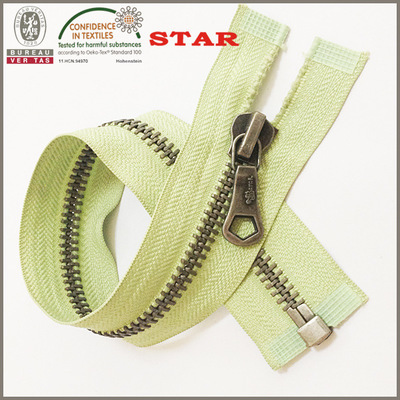 【銅拉鏈定制與批發(fā) 堪比YKK順滑度】價格,廠家,圖片,拉鏈,上海星利拉鏈-